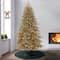 7.5ft. Pre-Lit Platinum Metallic Artificial Christmas Tree, Clear LED Infinity Lights&#xAE;